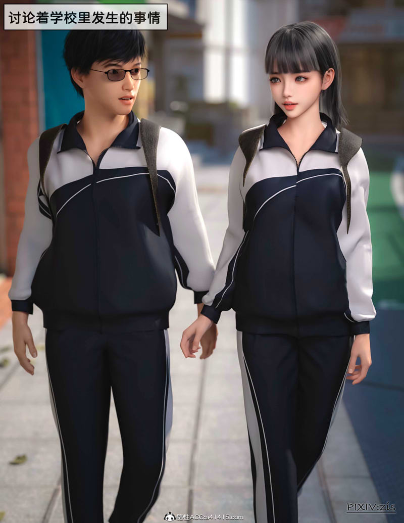 [3D漫画] [3D无修]晴纯小雅女友被入替★超高渲染 [画皮/NTR夫前饭][45M]