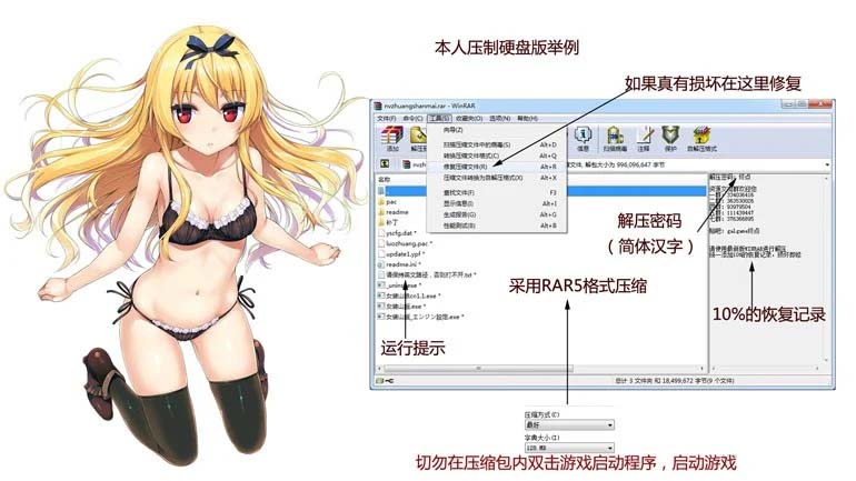 【教程】GALGAME（游戏）硬盘使用 新人必看