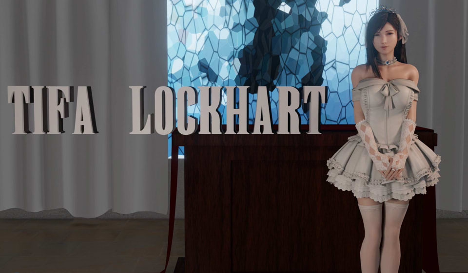 LazyProcrast 超赞新作：白丝婚纱 花嫁蒂法 1080HD版[新作/1.2G]
