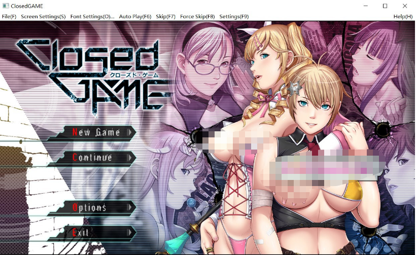 【极品ADV/汉化】[聖少女] 封闭游戏：Closed GAME AI精翻汉化步兵版【新汉化/CV/4G】