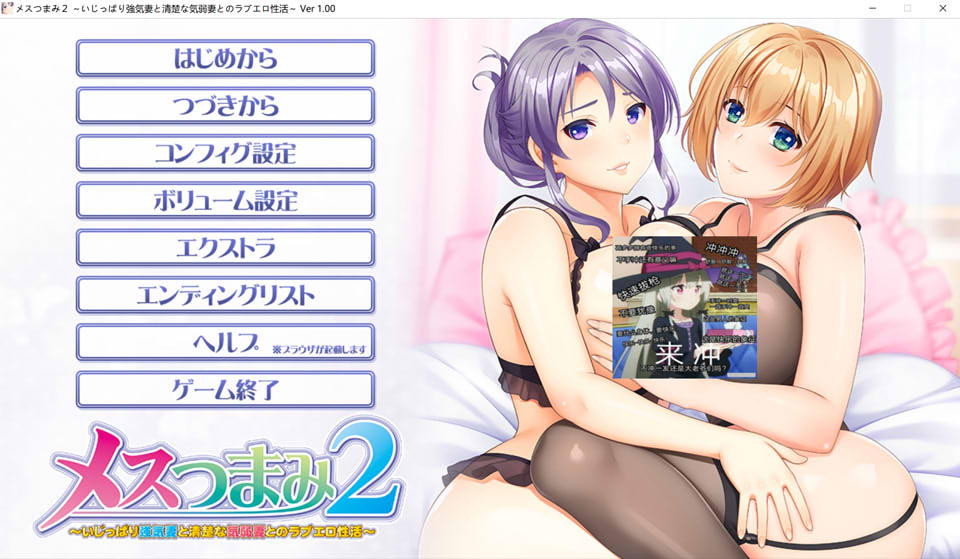 [日系] 强势妻子和清秀的懦弱妻子的H活动 AI精翻汉化版+全存档★全CV[新汉化/2.8G]