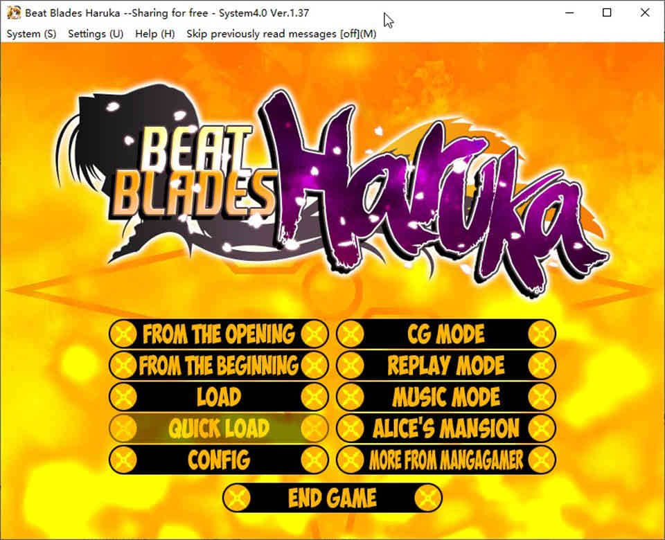 [日系] 超昂闪忍 Beat Blades Haruka AI汉化无修版+全CG存档★全CV[新汉化/1G]