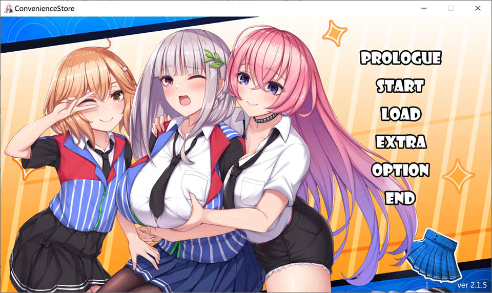 [日系] 和不穿裙子的便利店美少女店员们甜蜜的日子 V2.15官方中文版★CV[新汉化/3.8G]