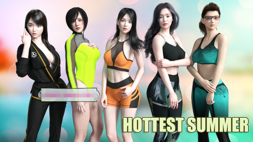 [欧美] 【亚洲风SLG/汉化/动态CG】最热的夏天 HottestSummer V0.2 精翻汉化版【新汉化/PC+安卓/1G】