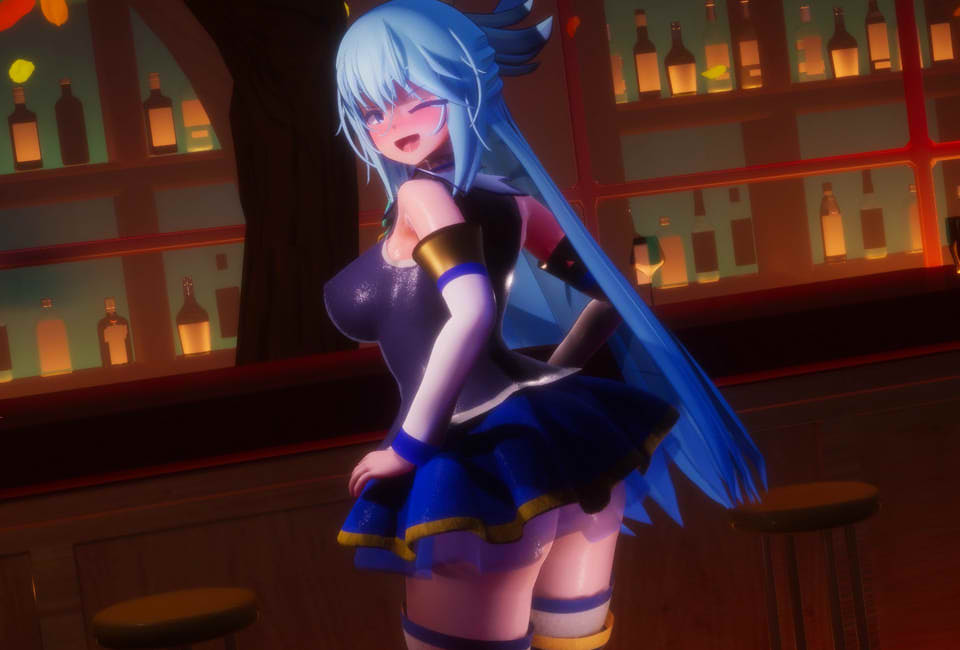 ミツボシ大佬10月新作：素晴同人 呆萌女神阿克娅的社保+赠品 4K60帧[更新/1.2G]
