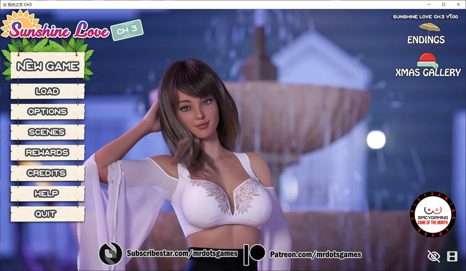 [欧美] 阳光湾恋人 Sunshine Love V3.1i云翻汉化版[PC+安卓][12月更新/3.8G]