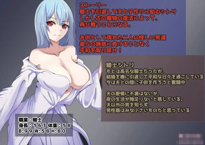 [日系] 人妻骑士西特里 AI汉化挂载版+全回想存档[新汉化/1.1G]