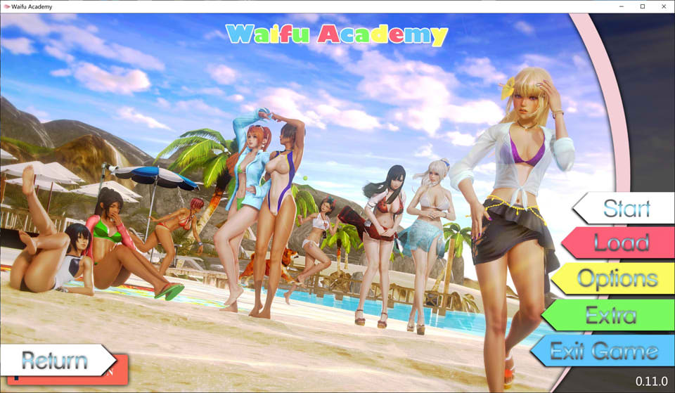 [欧美] 二次元老婆学院 Waifu Academy V1.1云汉化润色版[PC+安卓][1月更新/4.2G]
