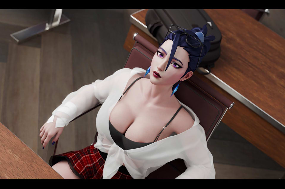 AANiX大师3月新作：Kaisacademy 卡莎-多人连续运动 2K无修版[新作/2.2G]