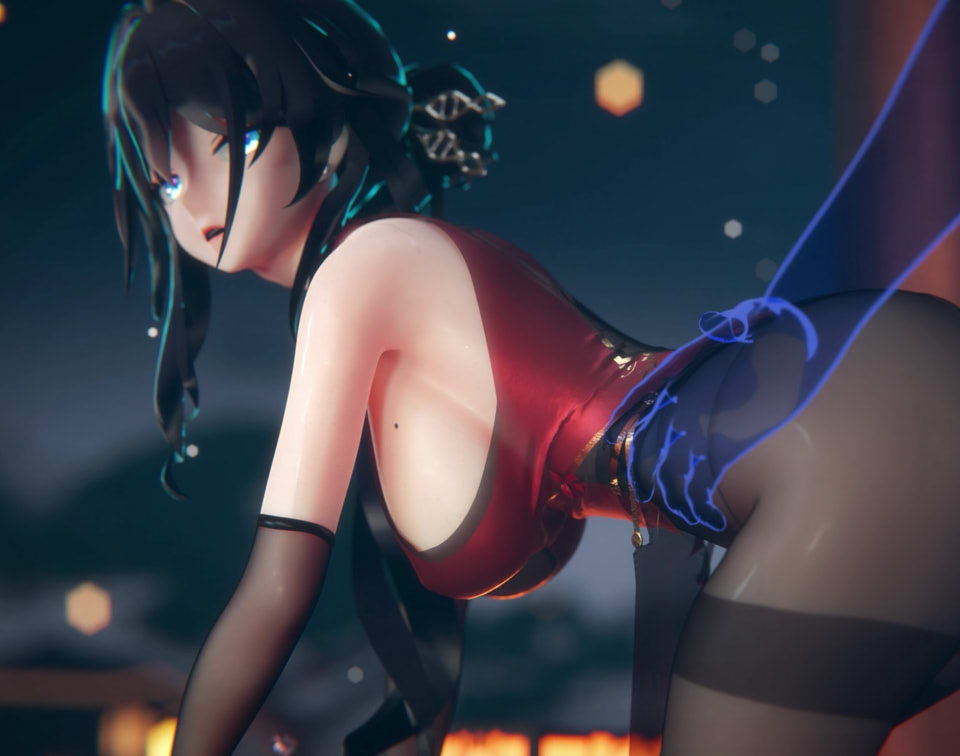 Shinshi No.52&Rehaku大神：崩铁-与嗨丝御姐的夜色暧昧 2K无修版[新作/3.4G]
