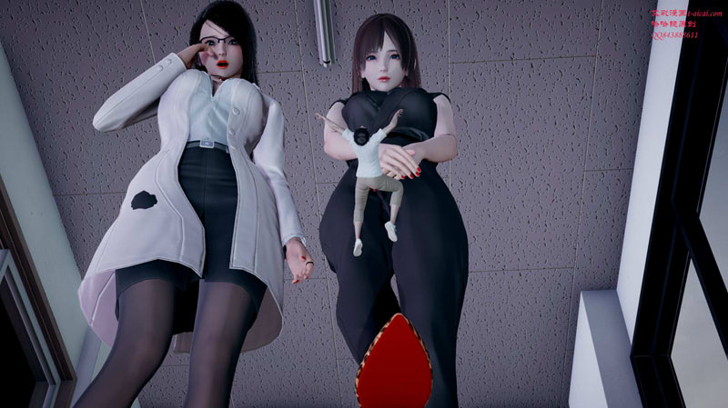 [3D漫画] [3D无修]缩小事件01-09+番外1-2+医院XI击[565M]