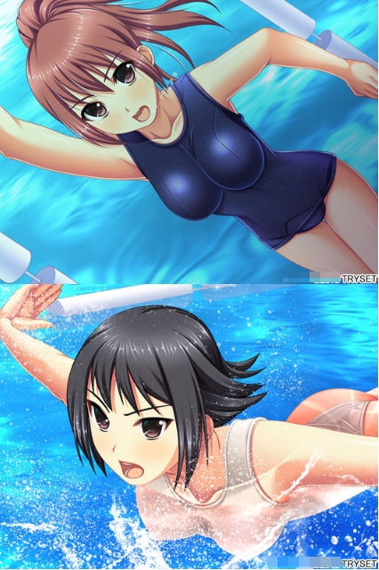 [日系] 夏天☆游泳!无论多么尴尬的练习,我们都会坚持下去 AI汉化版[新汉化/1.2G]