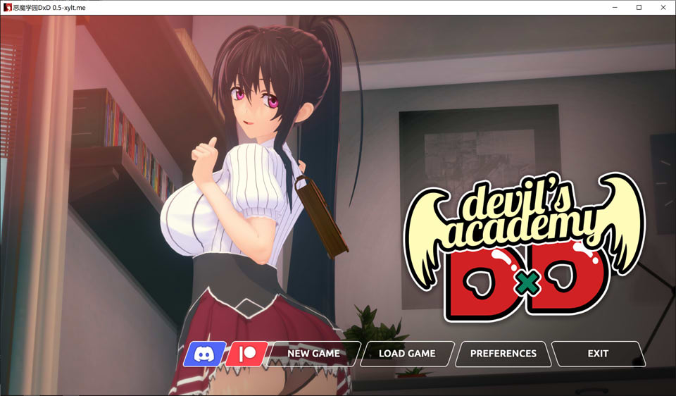 [欧美] 恶魔高校 DxD Ver0.5 AI汉化版[PC+安卓][5月更新/3.2G]