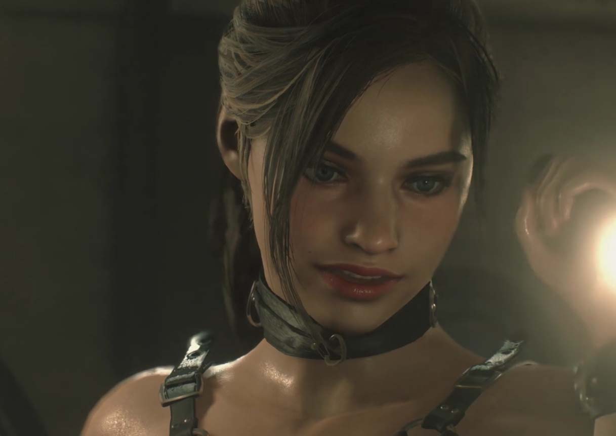 Multi-Artist：艾什莉巨乳户外露出逃亡 Resident Evil NudeMod[1.4G]