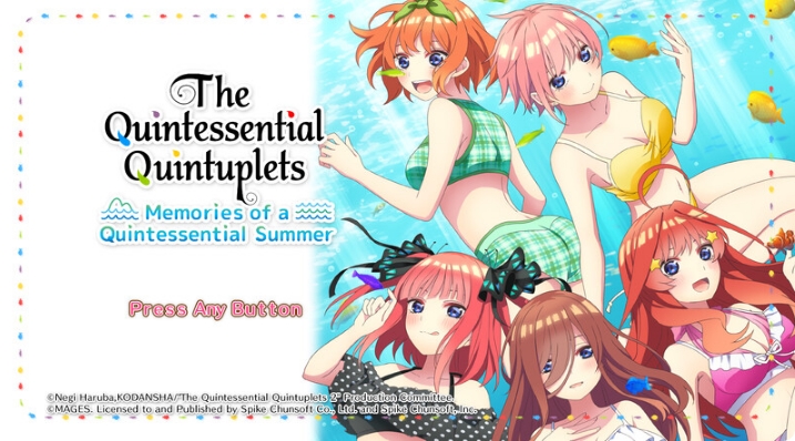 [日系] 五等分的新娘~夏日回忆也是五等分 STEAM官方中文版[5月新作/3.8G]