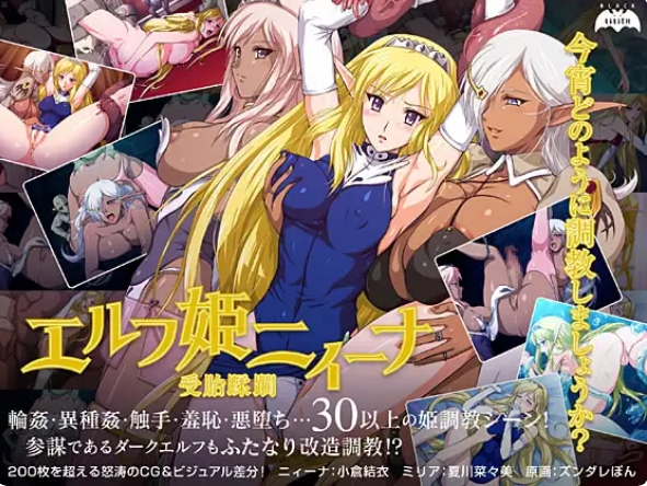 [日系] 精灵公主妮娜 AI汉化版+全CG存档[新汉化/500M]