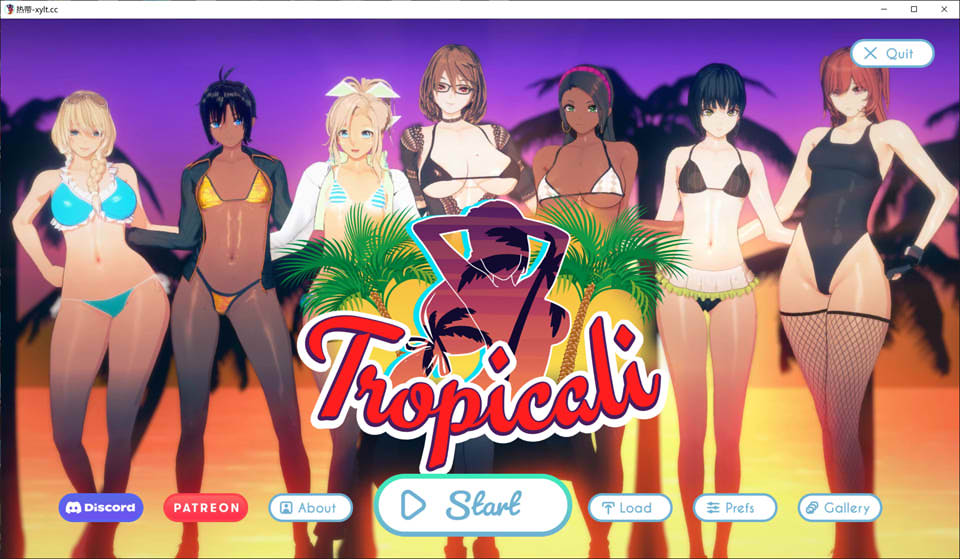 [欧美] 热带V0.9a Tropicali AI汉化版[PC+安卓][8月更新/6.7G]