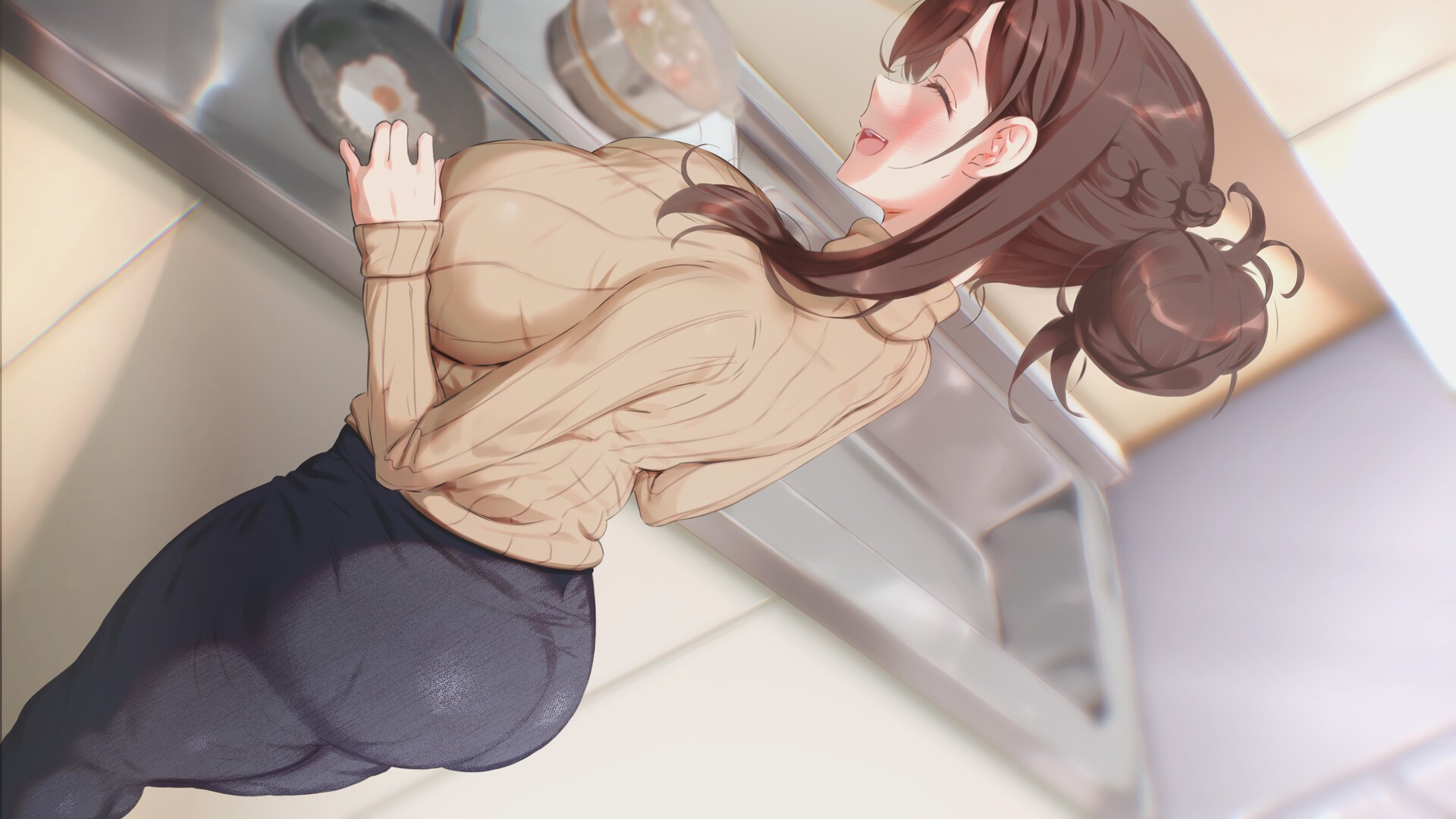 【SLG/动态/汉化/更新/巨乳/口交】他让她堕落/妈妈为何这样/He Maid Her Fall V0.3.0 官方中文版[新作][1.2G]