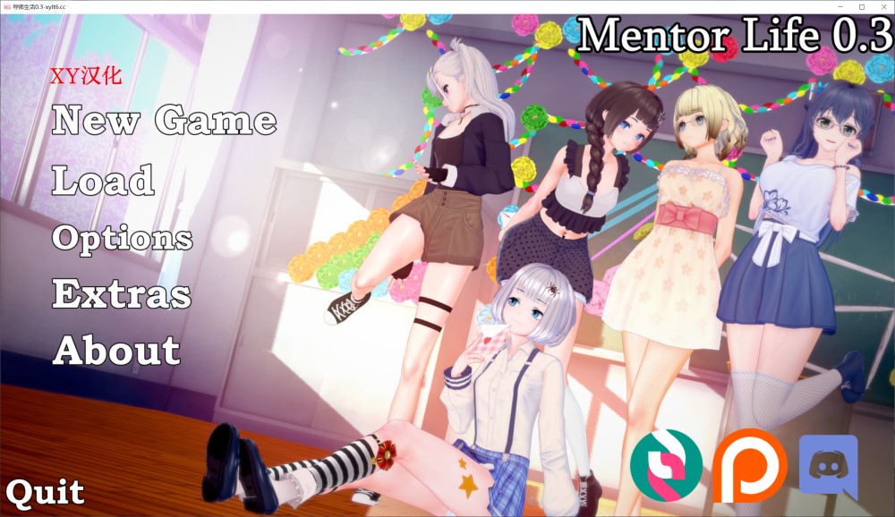 【日式SLG/动态/3C】导师生活（Mentor Life）V0.3 AI汉化版[PC+安卓][3G]