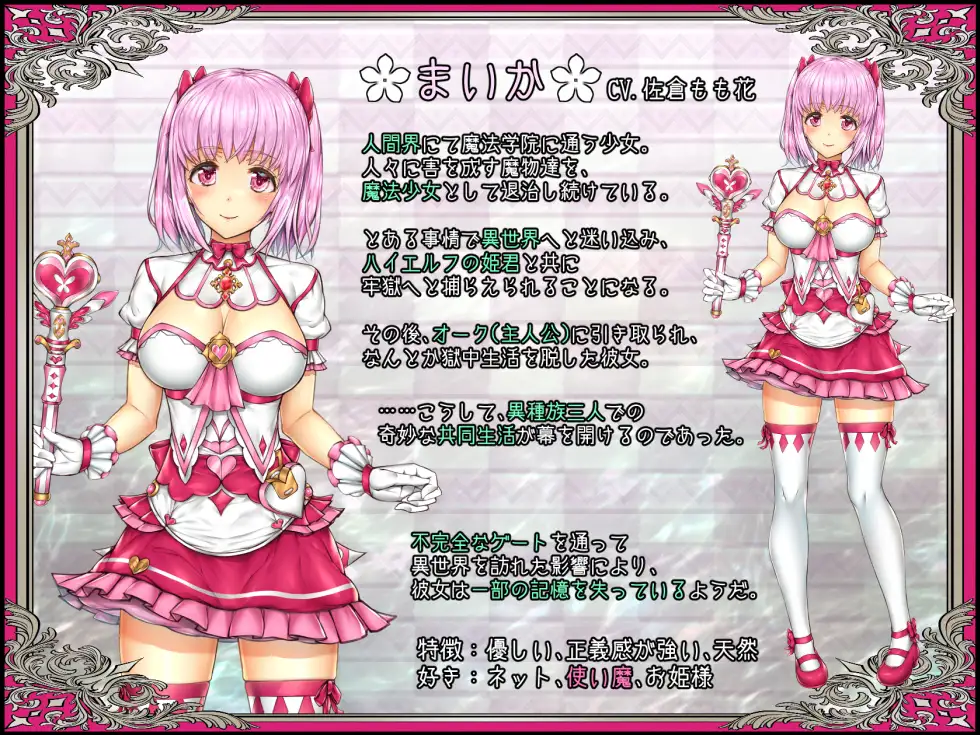 【SLG/动态/异种X/纯爱/魔法少女/机翻+AI文本】少女异种间狱～魔法少女&精灵公主、与兽人一起度过的异世界性生活～/少女異種間獄 ～魔法少女&エルフ姫、オークと過ごす異世界性活～[+全CG存档] 【3.60G】