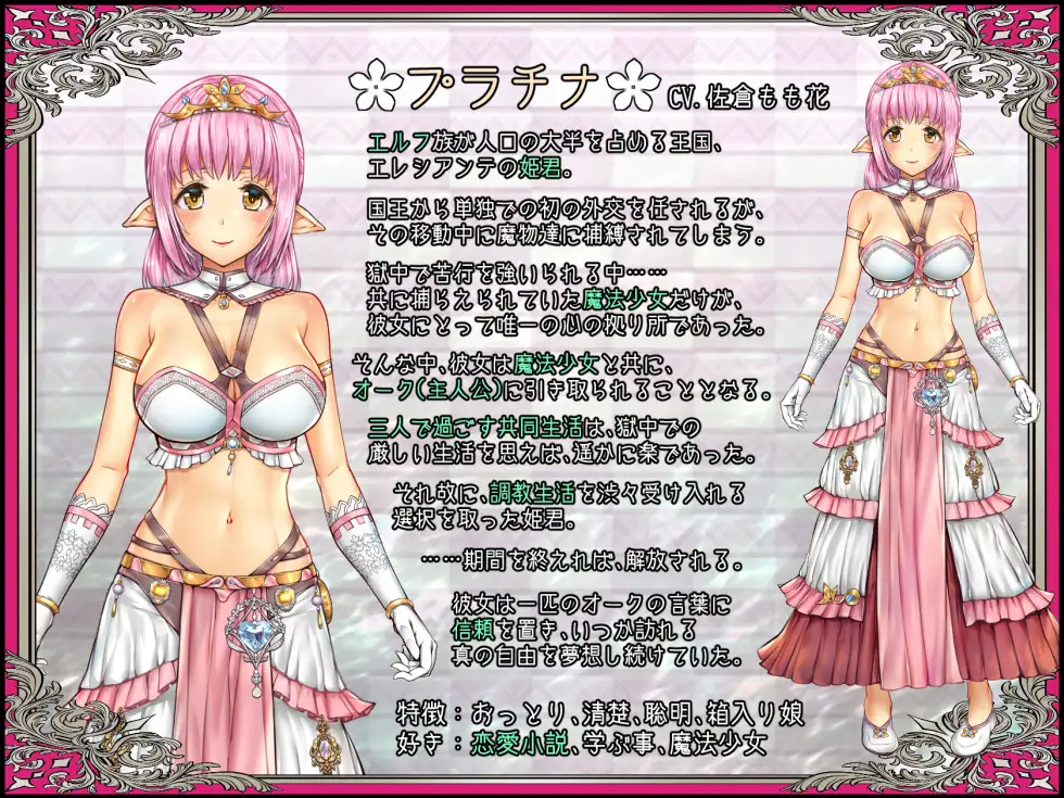 【SLG/动态/异种X/纯爱/魔法少女/机翻+AI文本】少女异种间狱～魔法少女&精灵公主、与兽人一起度过的异世界性生活～/少女異種間獄 ～魔法少女&エルフ姫、オークと過ごす異世界性活～[+全CG存档] 【3.60G】
