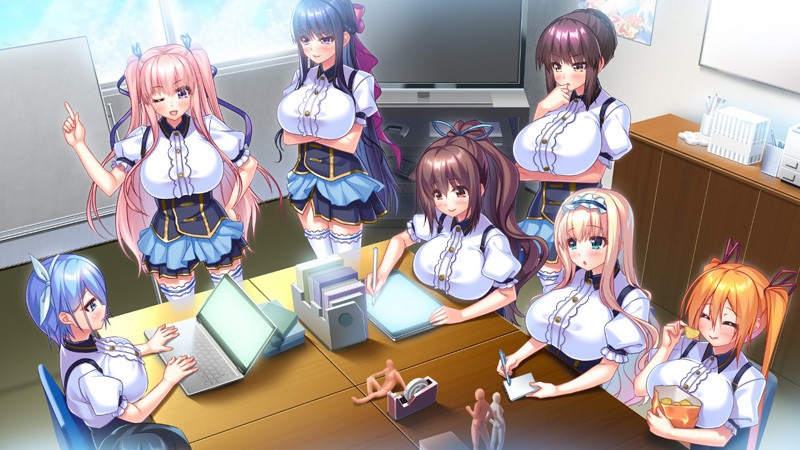 【ADV/AI汉化/动态/制服/后宫/乳交/口交/巨乳】WANNABE→CREATORS[+全CG存档]【3.80G】