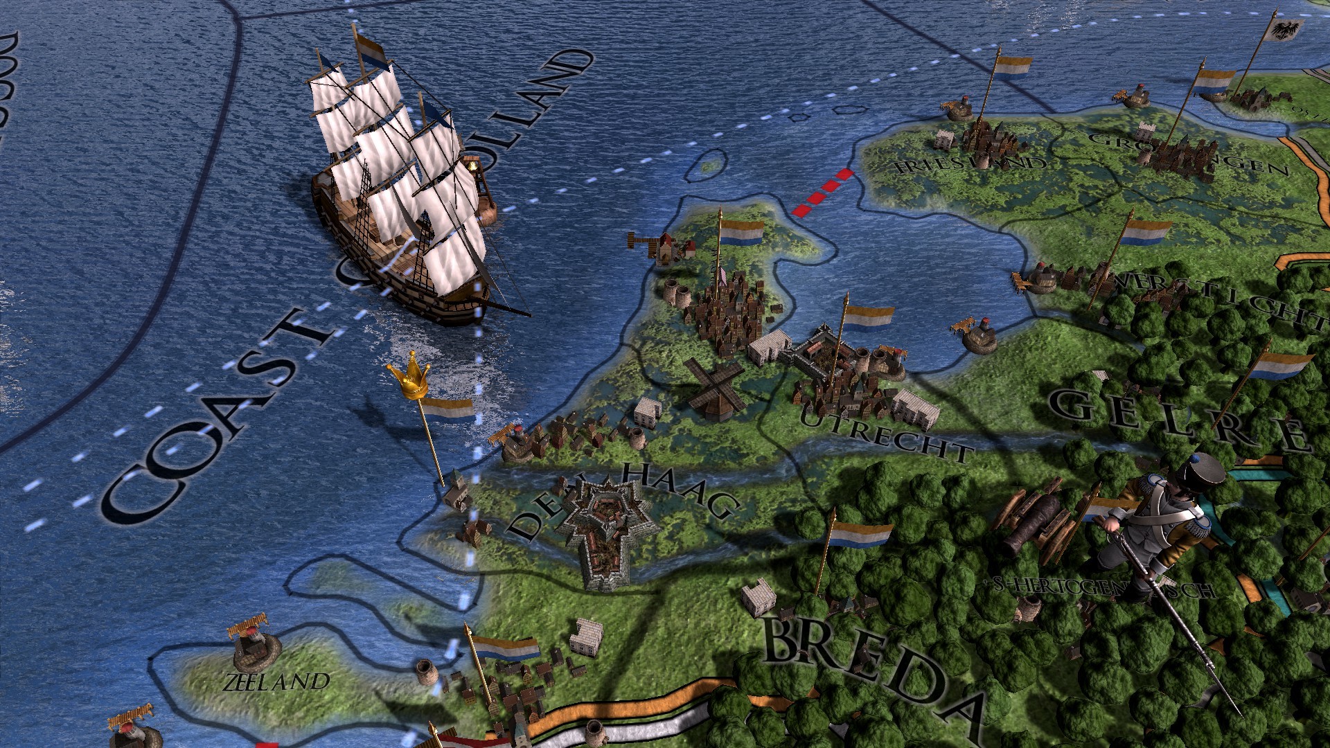 欧陆风云4 终极版|中文|V1.37.3-利维坦DLC+全DLC+季票+修改器|解压即撸|