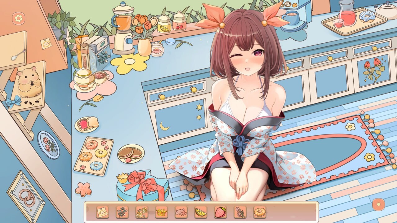 [互动SLG/动态/新作/PC] 甜蜜的喜悦：女孩的咖啡馆冒险 官方中文版+DLC [400M/百度]