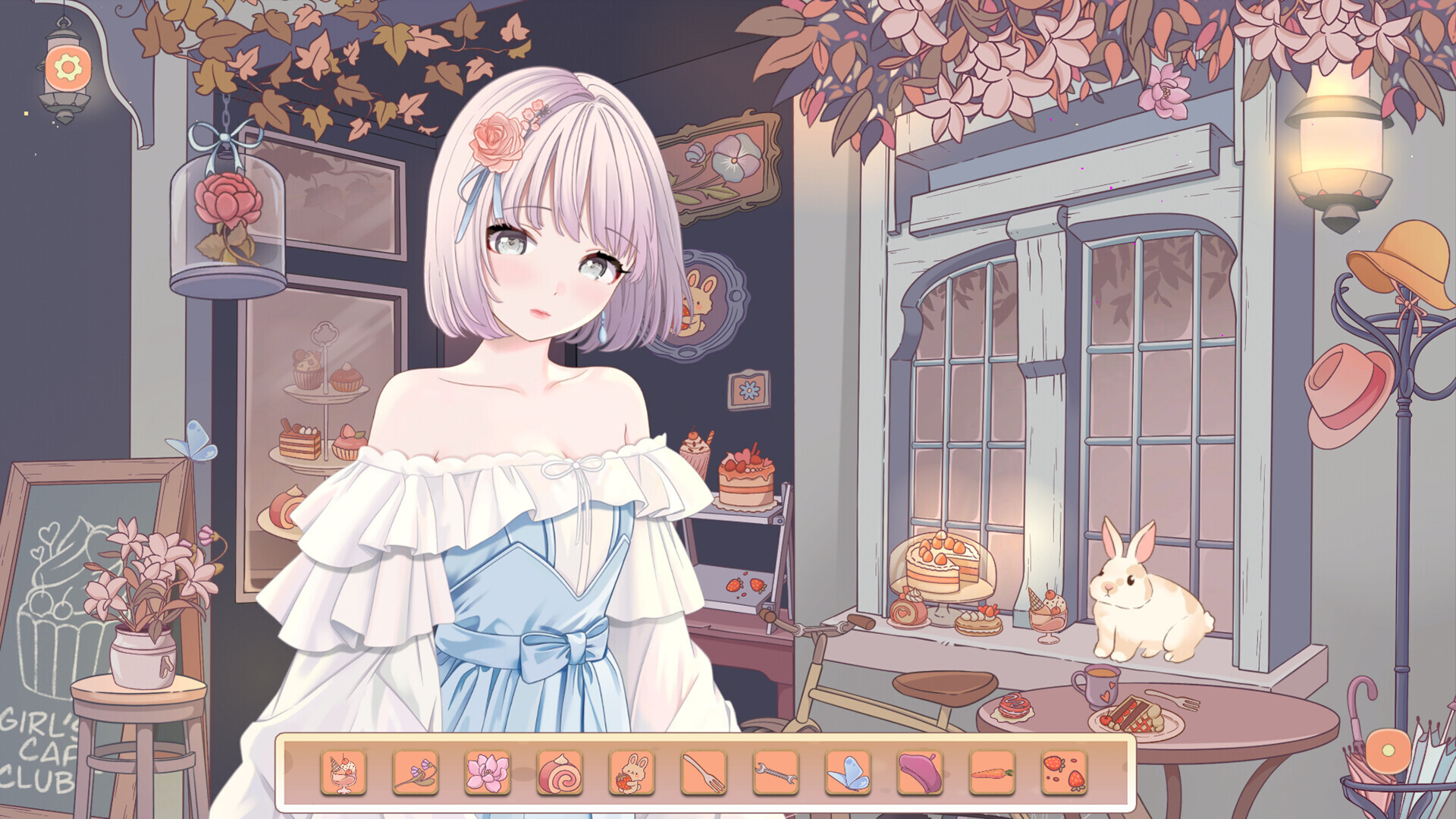 [互动SLG/动态/新作/PC] 甜蜜的喜悦：女孩的咖啡馆冒险 官方中文版+DLC [400M/百度]