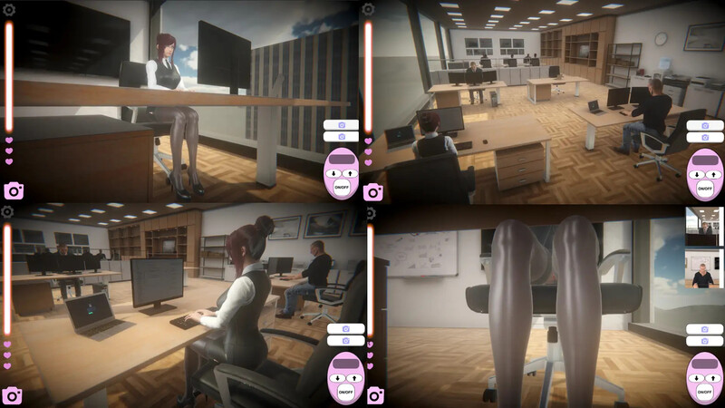 【互动SLG/3D作品/全动态/职场OL/生肉】工作中被远程操控的跳蛋!!(仕事中にリモコンバイブを遠隔操作!!)V1.0 【1.20G】