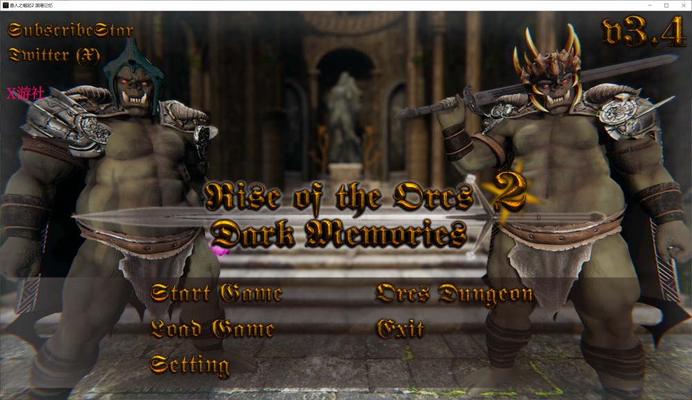【亚洲风SLG/动态】兽人崛起2/兽人的崛起 2：黑暗记忆（Rise of the Orcs 2：Dark Memories）V3.4汉化中文【PC+安卓双端-1.30G】