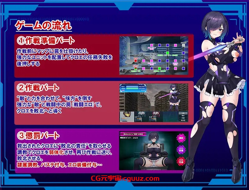 【爆款RPG/战斗H/汉化】圣隶战姬克洛伊～直到「最強」沉沦于权力～（聖隷戦姫クロエ～「最強」が権力に沈むまで～）V1.03 AI汉化【1.40G】