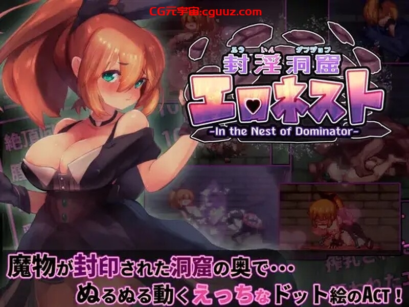 【动作ACT/幻想异种X/像素全动态2C】封淫洞窟色-情巢穴（封淫洞窟エロネスト）V2.14 STEAM官中+DLC【500MB】