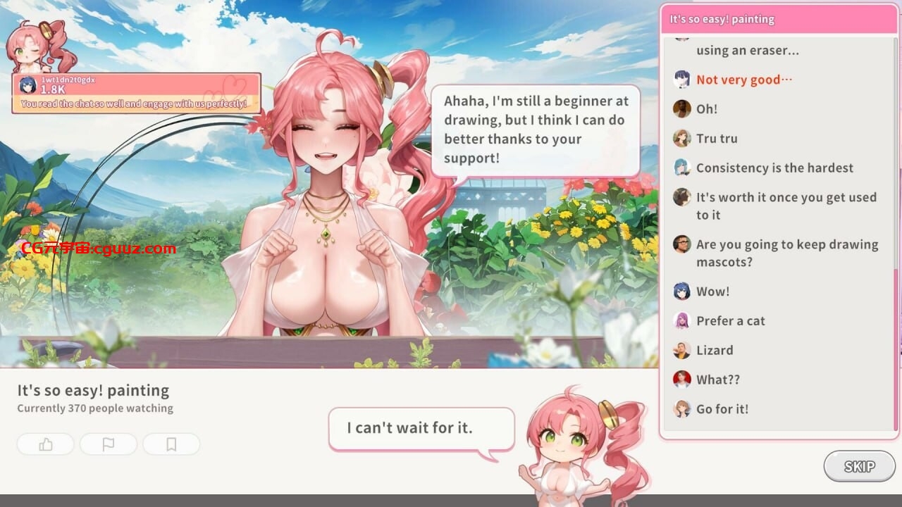 [养成SLG/动态/新作/PC] 直播启动！VTuber出道指南 Streaming ON! VTuber Trainin 官中步兵版 [600M/百度]