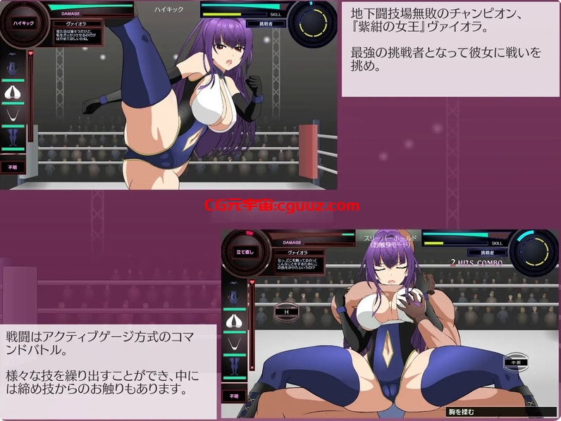 [日系] 格斗女王维奥拉 AI汉化润色版+全回想存档[新汉化/1.6G]