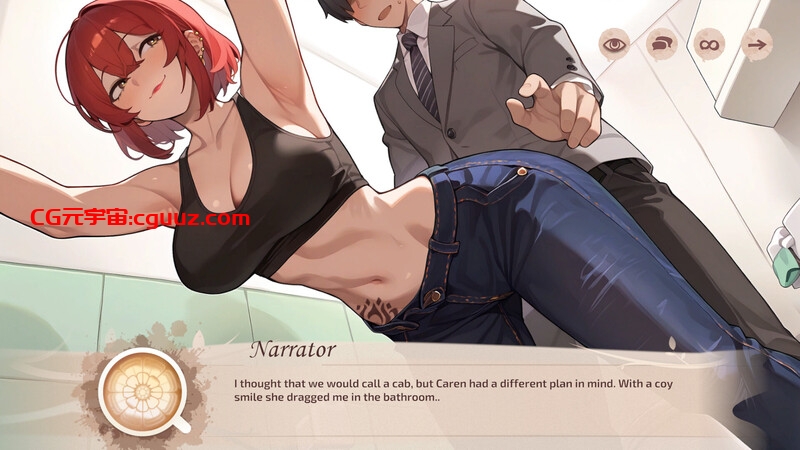 【互动SLG/动态/后宫/官中】咖啡与欧派（Coffee & Boobs）V1.0 STEAM官中【1.40G】