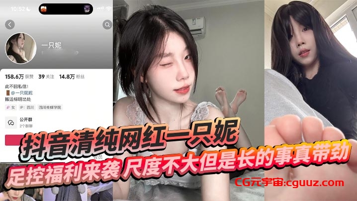 抖音清纯网红一只妮 足控福利来袭 尺度不大但是长的事真带劲在线观看