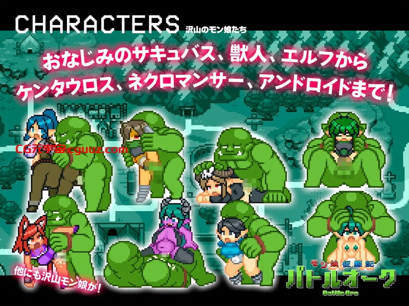 【街机ACT/像素全动态/官中】魔物少女征服记 兽人战士篇（モン娘征服記バトルオーク）STEAM官中【300MB】