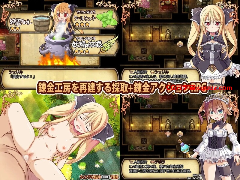 【动作ARPG/像素动态/官中】雪莉尔的大冒险~金色巨龙与遗迹之岛~(シェリル~金色の竜と遺跡の島~)V1.02 STEAM官中【1G】