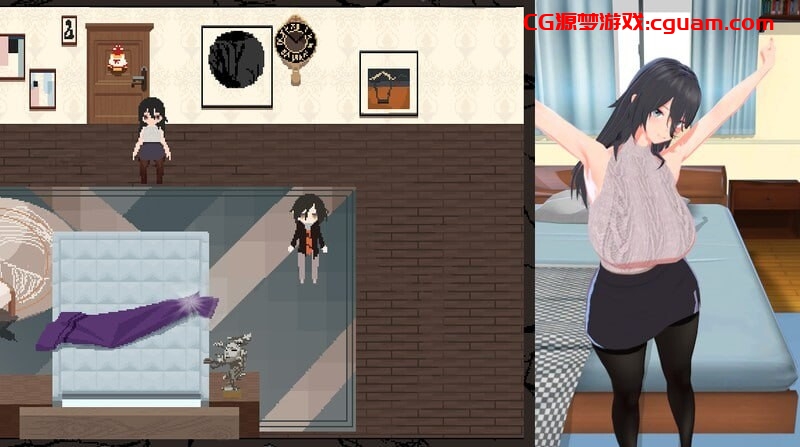 【沙盒SLG/全动态/官中】噩梦侵蚀(NTR循环)(悪夢侵食(NTRループ))V1 官方中文【3.60G】