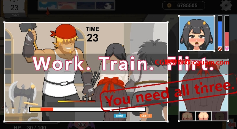 【沙盒SLG/像素全动态/牛头人NTR/官中】水电工幻想(Handyman Fantasy)DEMO STEAM官中【700MB】