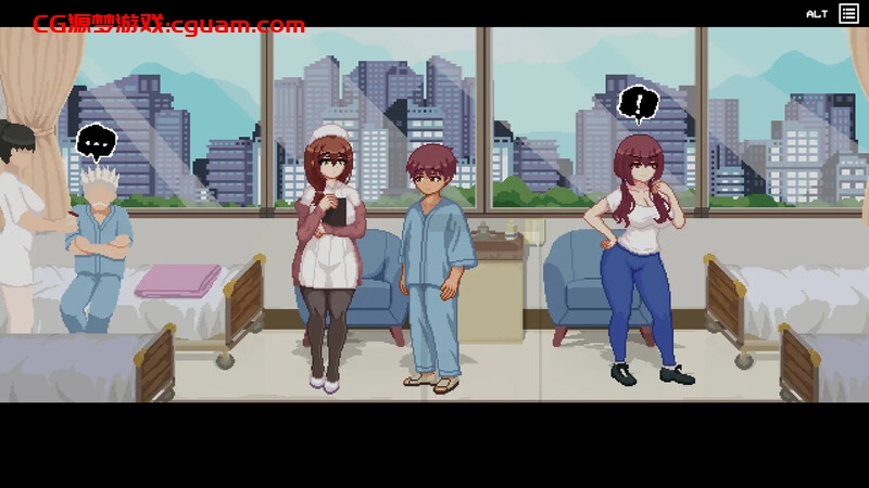 【脱出ACT/探索解密/像素全动态/官中】医院的诱惑（Hospital Seduction）V1.0 DL官中【200MB】