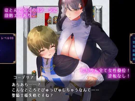 [回合RPG/爆乳魅魔/PC] 圣骑士大人与魅魔从者 聖騎士様とサキュバス従者 官方中文版 [1.3G/百度]