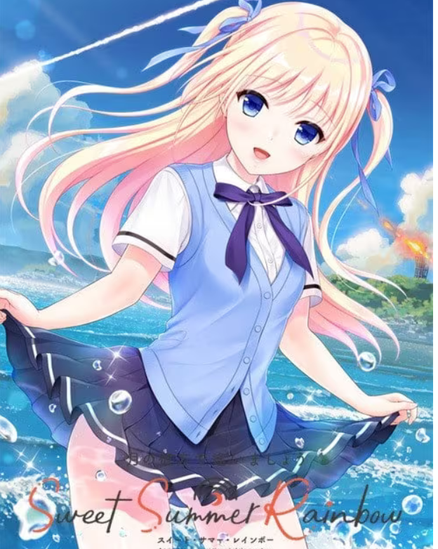 【PC纯爱ADV] 在月之彼岸邂逅-甜蜜的夏日彩虹 汉化版 [ [3.7G]