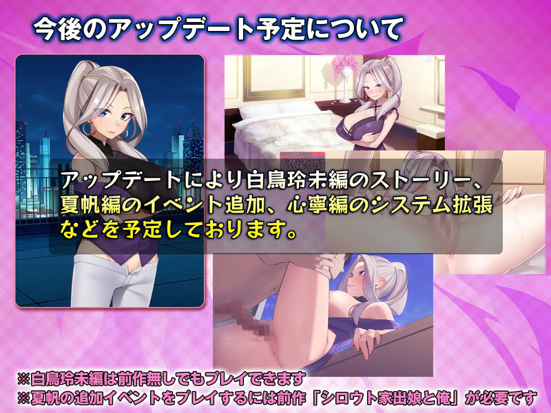 【爆款SLG/动态/汉化】外行离家少女与我 Sweet Days(シロウト家出娘と俺 Sweet Days)V1.0.2 AI汉化+DLC+官中【1.10G】