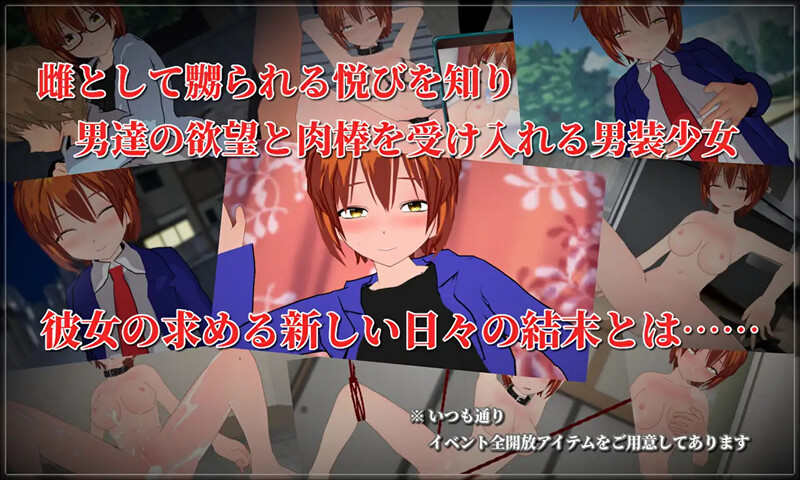 【探索RPG/羞辱多P/汉化】变装少女的少年时代（New Days -僕っ娘男装少女の新しい日々-）V1.0 内嵌AI汉化【双端-1.70G】
