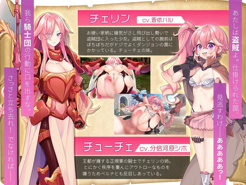 【动作ARPG/断画面/汉化】双人×探险者(ふたりな×エクスプローラー)V1.0 机翻汉化【2.1G】