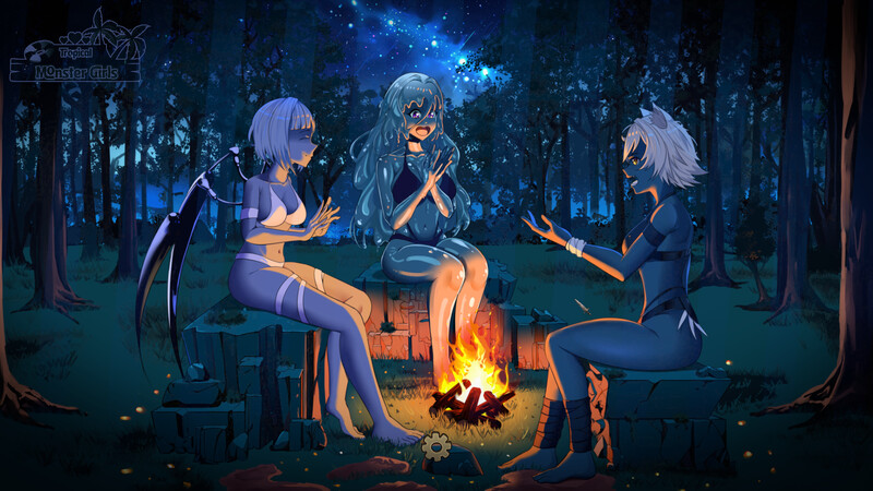 【动作ACT/沙盒/3D作品/全动态/官中】热带 怪物 女孩(Tropical Monster Girls)V1.1.0 STEAM官中【2.6G】