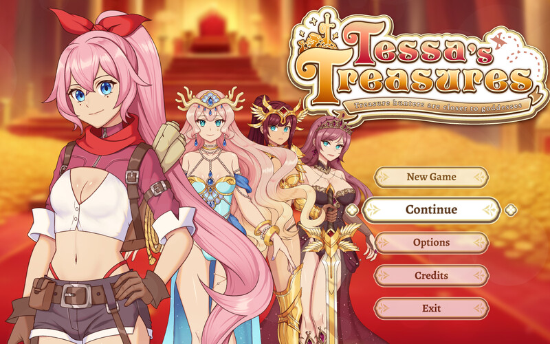 【回合RPG/汉化】泰莎的宝藏：寻宝者更接近女神 [最终章]（Tessa’s Treasures）V1.0 内嵌AI汉化【1.5G】