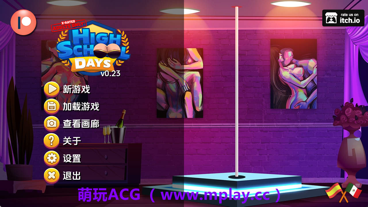 【PC/欧美SLG】高中时代v0.23 AI版【1.97G/汉化/动态/更新】